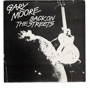 Gary Moore-Back on The Streets (VG+) UK Import - Picture 1 of 3