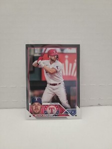 2023 Topps Update #US177 Mitch Garver BLACK PARALLEL SP #d 09/72!  Texas Rangers