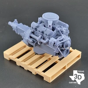 GMC Big Block V6 "305" model engine resin 3D printed 1:24-1:8 scale - Picture 1 of 6