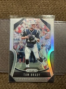 Tom Brady 2019 Panini Silver Prizm #18 New England Patriots Last Year Pats Uni!! - Picture 1 of 8