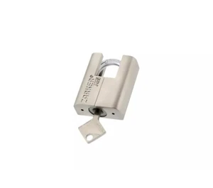 Zarker J45S keyed Padlock, Heavy Duty Stainless Steel Shackle Lock Waterproof - Picture 1 of 11