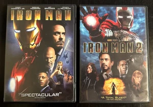 2-DVDS: Iron Man & Iron Man 2. Both Included. Ships with Tracking. - Picture 1 of 4