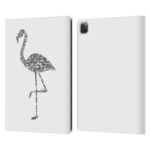 FUNDA BILLETERA OFICIAL PLDESIGN DE CUERO FLAMINGO BRILLANTE LIBRO PARA iPAD DE APPLE - Imagen 1 de 12