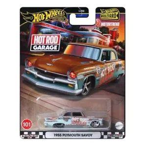 Hot Wheels Premium 2024 Boulevard #101 1955 Plymouth Savoy Hot Rod Garage - Imagen 1 de 1