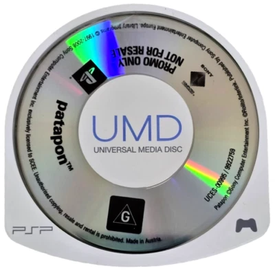 Disco Promocional Patapon Juego Completo Sony PSP Juego Disco Solo Foto 1 de 2