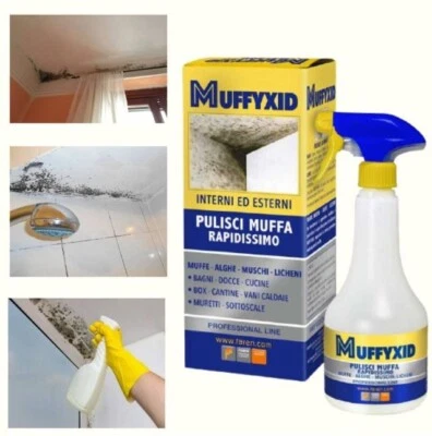 Antimuffa Muffyxid Spray Elimina Muffa e Alghe 500ML - Immagine 1 di 2