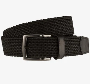 NEW Nike G-Flex Stretch Woven Black Golf Belt Men's Size Medium 36-38