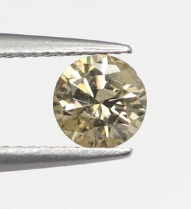 Certified 4.2 mm Brilliant Round Cut Loose Natural Diamond 0.28 Ct I2 Grade - Picture 1 of 10
