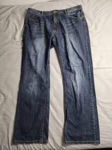 Alpinestars Motorcycle Riding Jeans Mens Size 40x33 Dark Wash High Rise Durable - Picture 1 of 10
