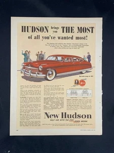 Anuncio de revista* - 1949 - Hudson - (#2) - Imagen 1 de 1