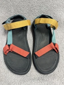Teva Mens Sport Sandals Size 12 Colorblock Straps Black Footbed - Picture 1 of 5