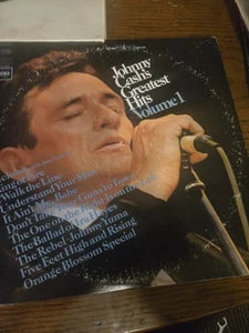 Johnny Cash's Greatest Hits Volume 1 1967 LP VG Vinyl Good Cover - Picture 1 of 1