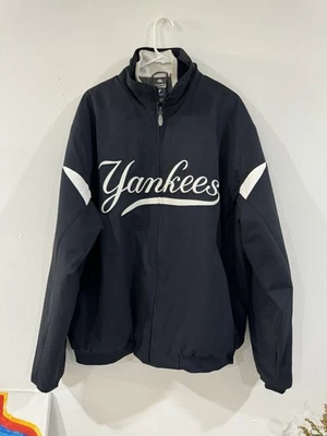 New York Yankees 2009 World Series Champion Majestic Therma Base Jacket Sz Large - Image 1 of 4