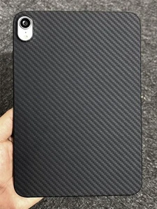 FR iPad Mini 6 Echt Echt Kohlefaser Aramid Slim Etui Matt Panzerung Backcover - Bild 1 von 12