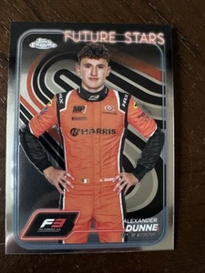 2024 Topps Chrome Formula 1 - F3 Drivers Alexander Dunne #51 (RC) - Picture 1 of 2