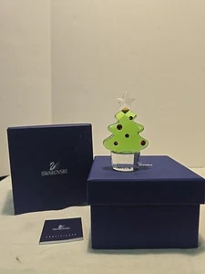New Swarovski Crystal Felix Christmas Tree Medium Box 872199 - Picture 1 of 12