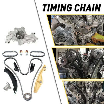 Kit de cadena de distribución bomba de agua para Ford Edge Taurus Lincoln MKS MKX 13-17 3,5 L EE. UU. Foto 1 de 4