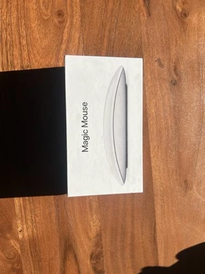 Apple Magic Mouse - White Multi-Touch Surface New Unopened Genuine A3204 - Image 1 of 3