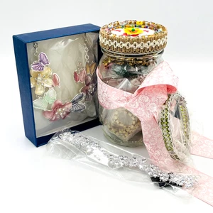 Bohemian Schmuck Konvolut schicke Strass & Edelstein Stücke neu mit Etikett Boho Style - Bild 1 von 17