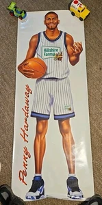 POSTER: RIESIGER Penny HARDAWAY Orlando MAGIC, NBA, HILLSHIRE FARMS Promo 6’4” - Vintage - Bild 1 von 14