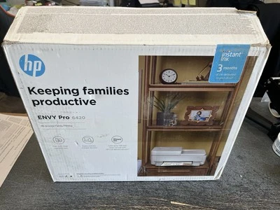 HP MultiFunzione Stampante ENVY Pro 6420 5SE45B - Errore E0 (problema Cartucce) - Immagine 1 di 4