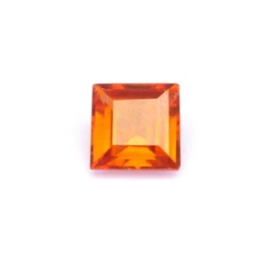 SHOLA Echt 6 x 6 mm Natürlicher Hessonit Granat 1 Stück Ca. 1,2 Ct aus Ceylon - Bild 1 von 5