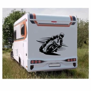 Superbike Motorrad Aufkleber 70 x 50 cm - Exklusiv - Neuheit viele Farben - Bild 1 von 5