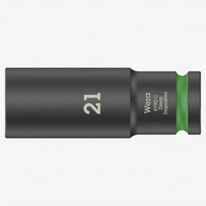 Wera 004837 Impact-Stecknuss, 1/2"-Antrieb, 21 mm - Bild 1 von 1