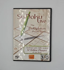 Sudoku Live Pc/Mac Game (The Multiplayer Puzzle Game) 2006 --VERY GOOD - Picture 1 of 4