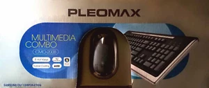PLEOMAX, combo multimedia, CMO-200B, Samsung Corporation, teclado, ratón, USB - Imagen 1 de 1