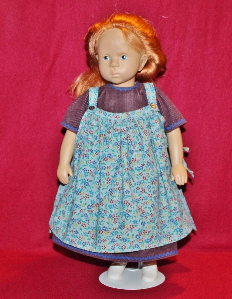 Винтажная кукла 1989 Sylvia Natterer's 19 дюймов Fanouche, рыжие волосы, SN Götz 89, Германия. - Изображение 1 из 4