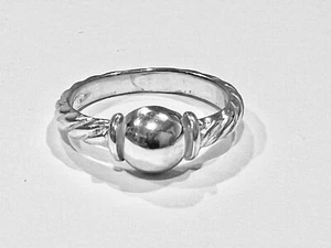 Cape Cod Inspire Jewelry Twist Band Stamped .925 Sterling Silver Ring New Size 9 - Picture 1 of 9
