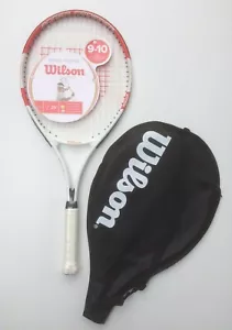 Wilson Roger Federer 25 (white/red) besaitet NEU (plus Hülle) Juniorracket - Bild 1 von 2