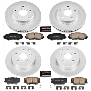PowerStop CRK4100 Front and Rear Disc Brake Kit for 2006-18 RAV4 / 10-12 HS250h - Picture 1 of 1