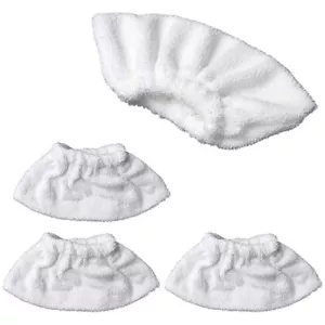 4-teiliges Mikrofaser Abdeckung Set für Handdüse EasyFix Dampfreiniger SC1, SC2,4011 - Bild 1 von 10