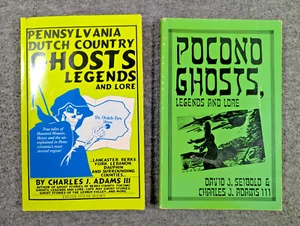 Pocono Ghosts & Pennsylvania Dutch Country Ghosts, Charles Adams, Legends, Hexes - Picture 1 of 12