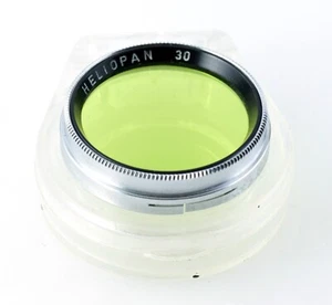 HELIOPAN Gelbgrünfilter FILTER GELB - GRÜN 30mm A30 Steckfassung (F191 - Bild 1 von 1
