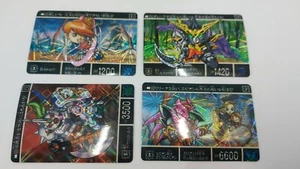 Lotto 4 SD Gundam Gaiden carddass prism Bandai 1995 card anime collezionismo - Foto 1 di 5