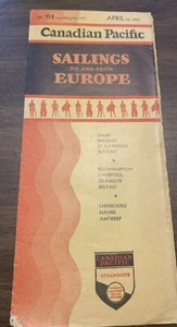 Canadian Pacific Sailings To and From Europe - Imagen 1 de 4