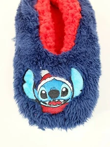 Calcetines deportivos Fuzzy Babba Disney Lilo & Stitch talla 7-9,5 azul marino rojo - Imagen 1 de 5