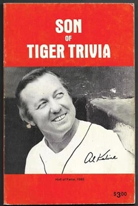 Vintage 1980 Son of Tiger Trivia by Ernie Harwell Al Kaline SOFTCOVER BOOK EX - Picture 1 of 1