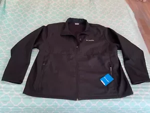 Columbia Ascender Softshell Jacket for Men, Size 4XL Black - Picture 1 of 7