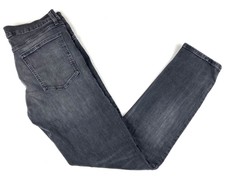 AGOLDE Mens Sz 34 underground Destruct Skinny Jeans Dark Gray