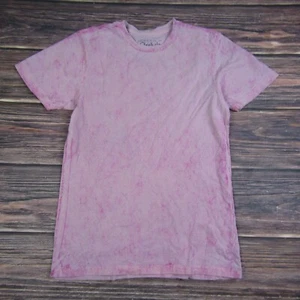 Archaic NEW Small Pink Graphic Tee T Shirt Short Sleeve - Picture 1 of 6