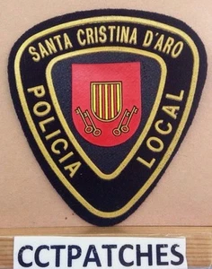 SANTA CRISTINA D'ARO, SPAIN POLICIA LOCAL POLICE SHOULDER PATCH - Picture 1 of 2