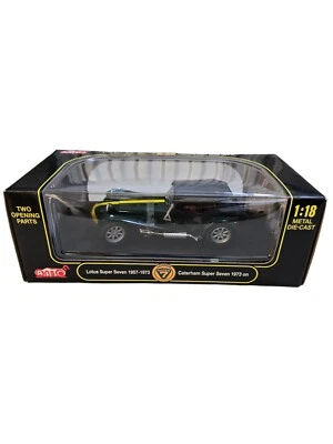  Modelo 1:18 Anson Lotus Super Seven 1957-1973 Caterham Super Seven 1973 Foto 1 de 4