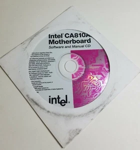 Intel CA810AL Motherboard Software and Manual CD 1999 739368-002 - Picture 1 of 6
