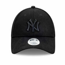 Women NY Yankees New Era MLB 9FORTY Curved Black Baseball Hat