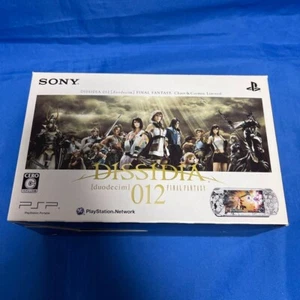 PSP Final Fantasy Dissidia 012 Console Japan GOOD BOX FOR COLLECTION MINT - Picture 1 of 9