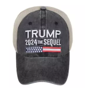 Trump 2024 The Sequal Hat, elige color *compra más ahorra hasta un 50%* MAGA - Imagen 1 de 13